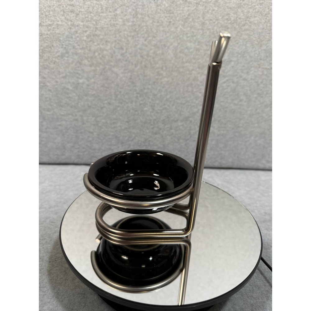Black Ceramic Spoon Holder w Metal Stand Kitchen Utensil Rest Countertop‎ - Picture 6 of 12